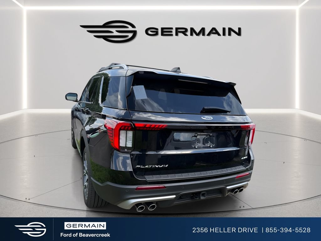 Certified 2025 Ford Explorer Platinum w/ Ultimate Package AWD/4WD image 3