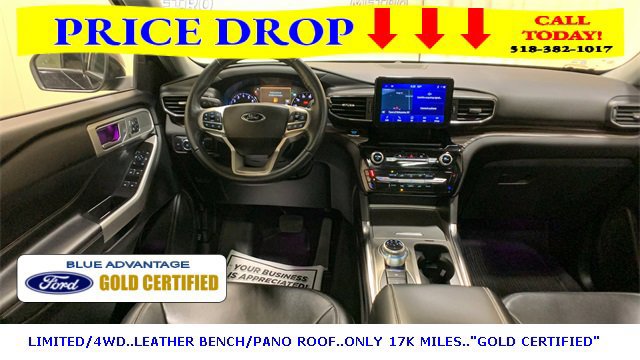 Certified 2022 Ford Explorer Limited w/ Equipment Group 301A image 32