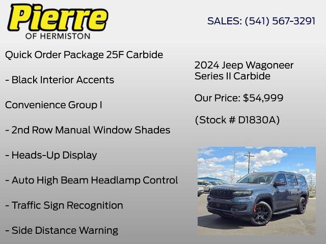 Used 2024 Jeep Wagoneer Series II w/ Convenience Group I image 12