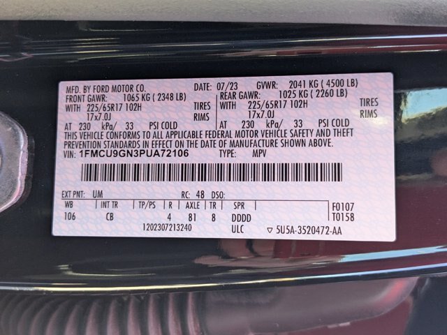 Certified 2023 Ford Escape Active AWD/4WD image 33
