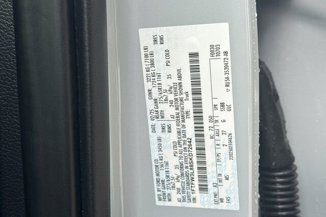 Certified 2025 Ford F150 XLT w/ Equipment Group 301A Standard image 22