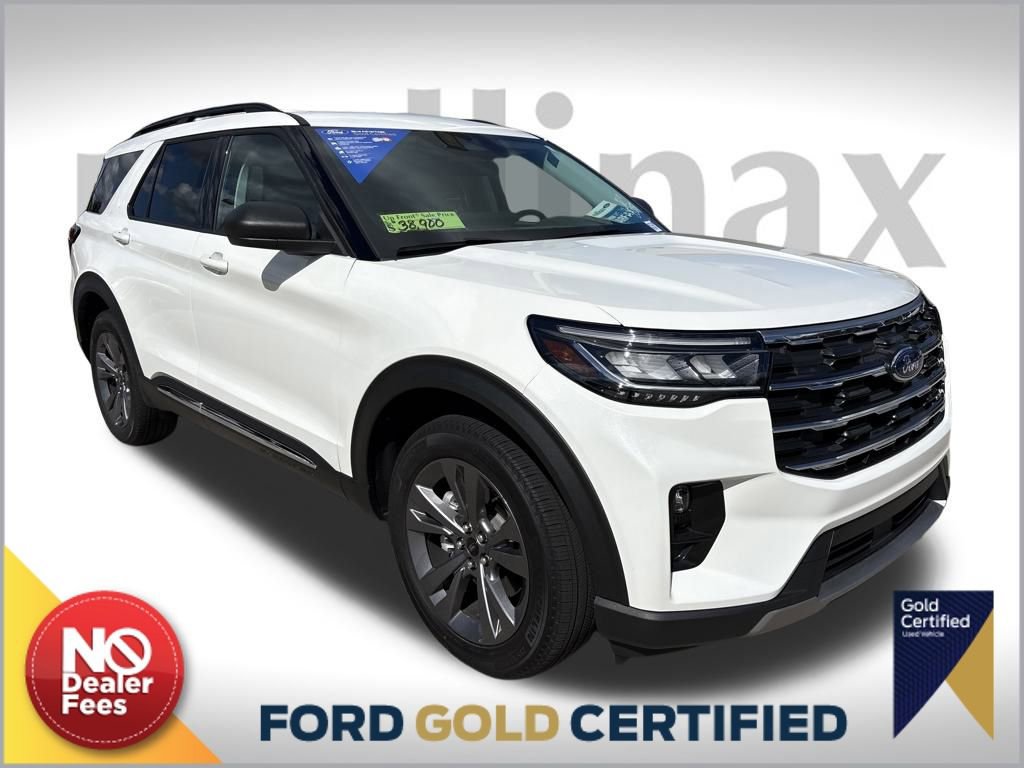 Certified 2025 Ford Explorer Active w/ Active Comfort Package