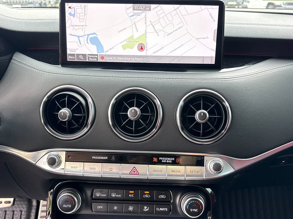Used 2022 Kia Stinger GT2 w/ Red Interior Color Package RWD image 24