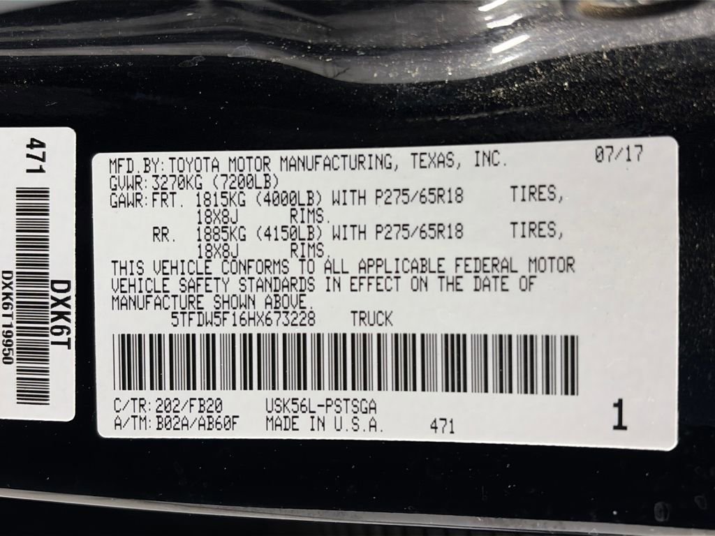 Used 2017 Toyota Tundra SR5 w/ TRD Off Road Package image 9