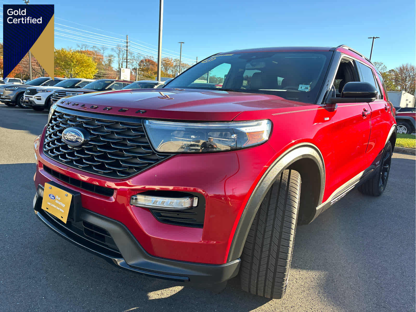 Certified 2023 Ford Explorer ST-Line w/ Class IV Trailer Tow Package