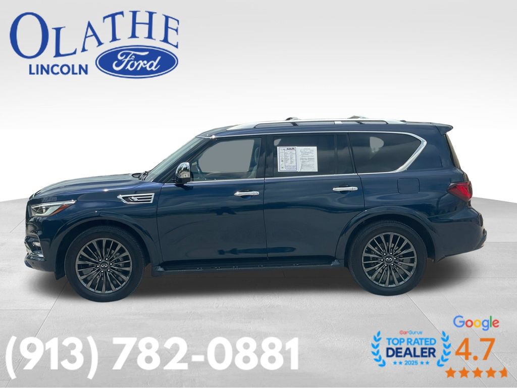Used 2022 INFINITI QX80 Sensory w/ Cargo Package AWD/4WD video 2