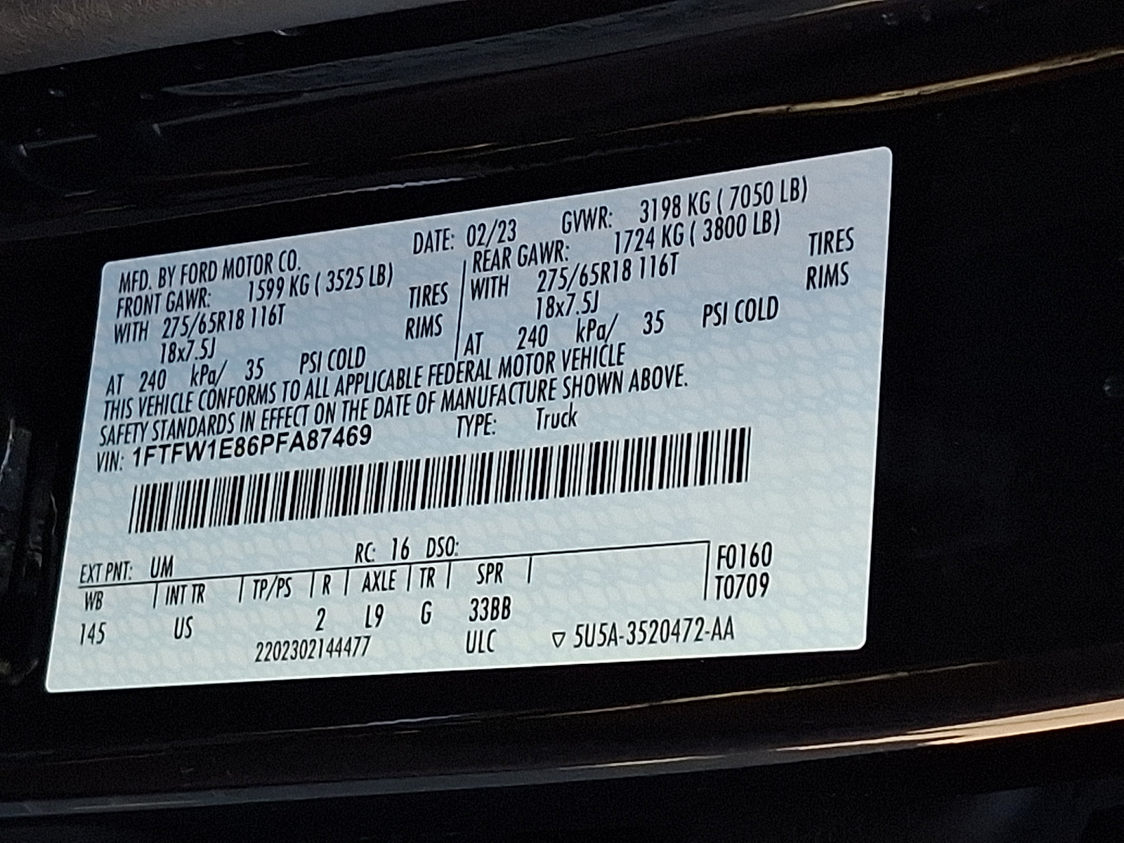 Certified 2023 Ford F150 XLT w/ Equipment Group 302A High AWD/4WD image 28