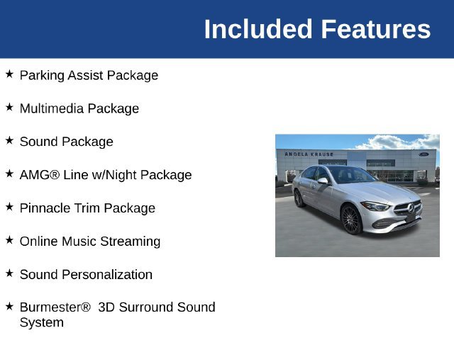 Used 2022 Mercedes-Benz C 300 4MATIC Sedan image 5