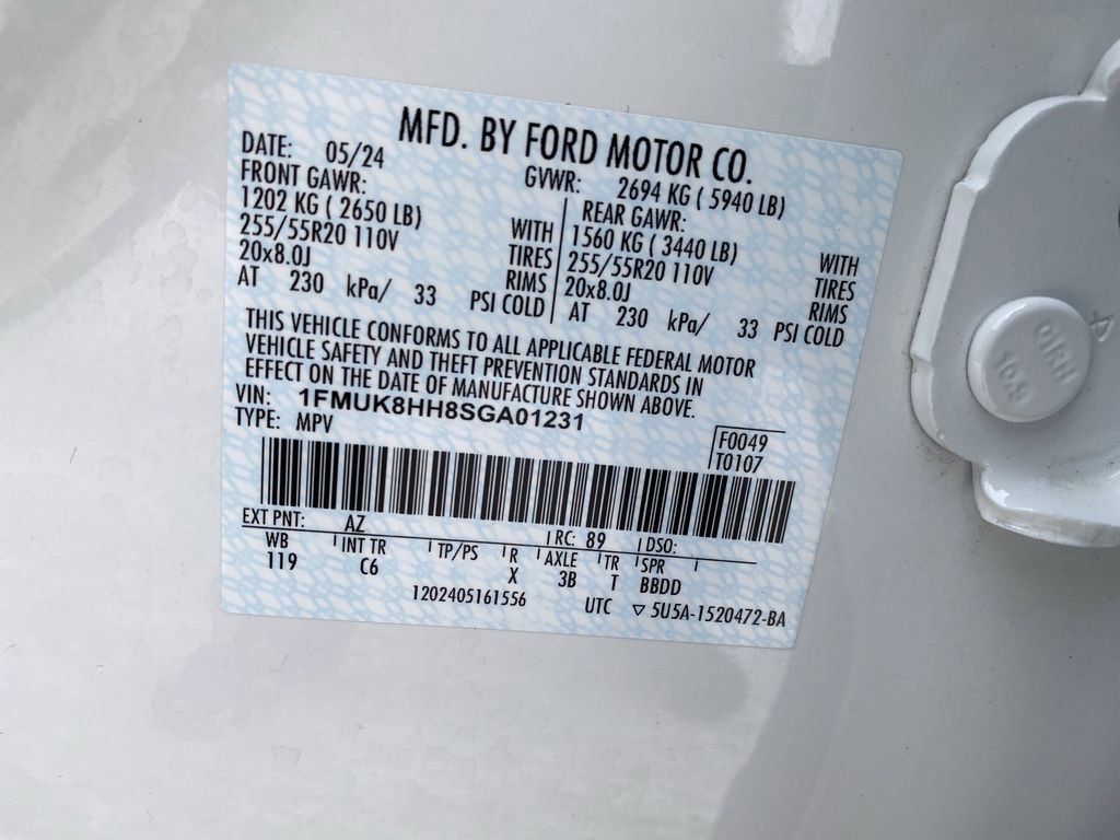 Certified 2025 Ford Explorer Platinum image 57