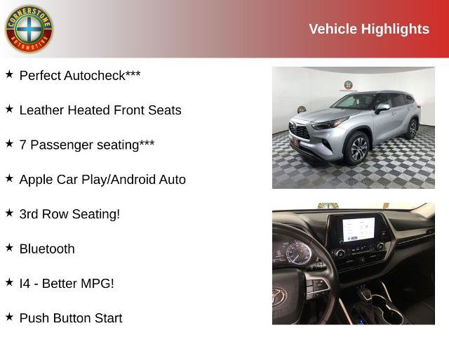 Used 2023 Toyota Highlander XLE AWD/4WD image 2