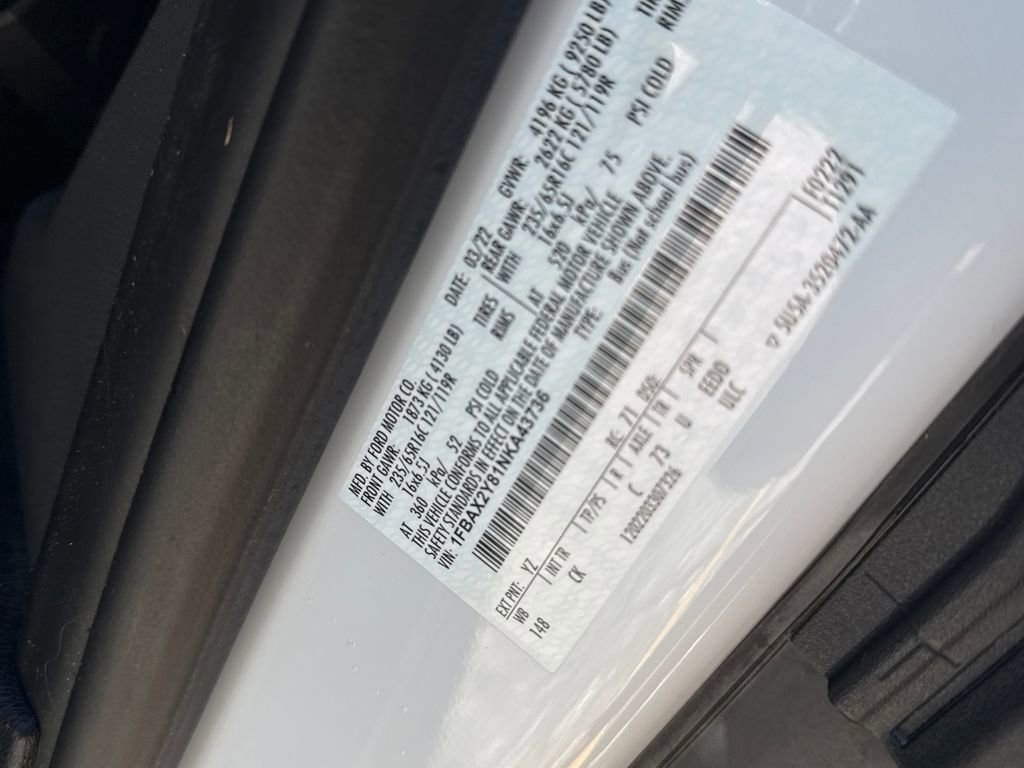 Certified 2022 Ford Transit 350 XLT image 12