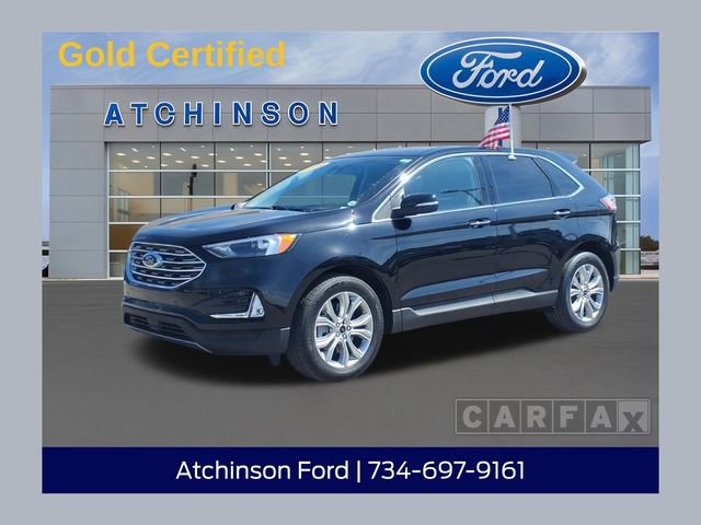 Certified 2024 Ford Edge Titanium w/ Class II Trailer Tow Package AWD/4WD image 1