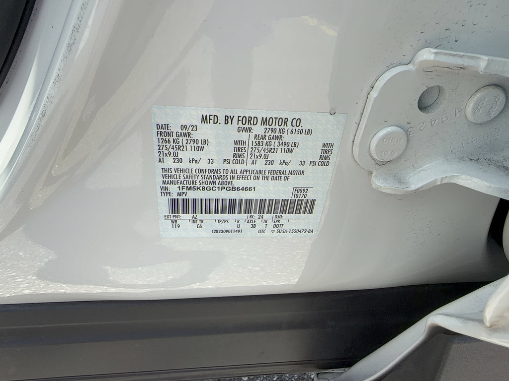Certified 2023 Ford Explorer ST AWD/4WD image 30