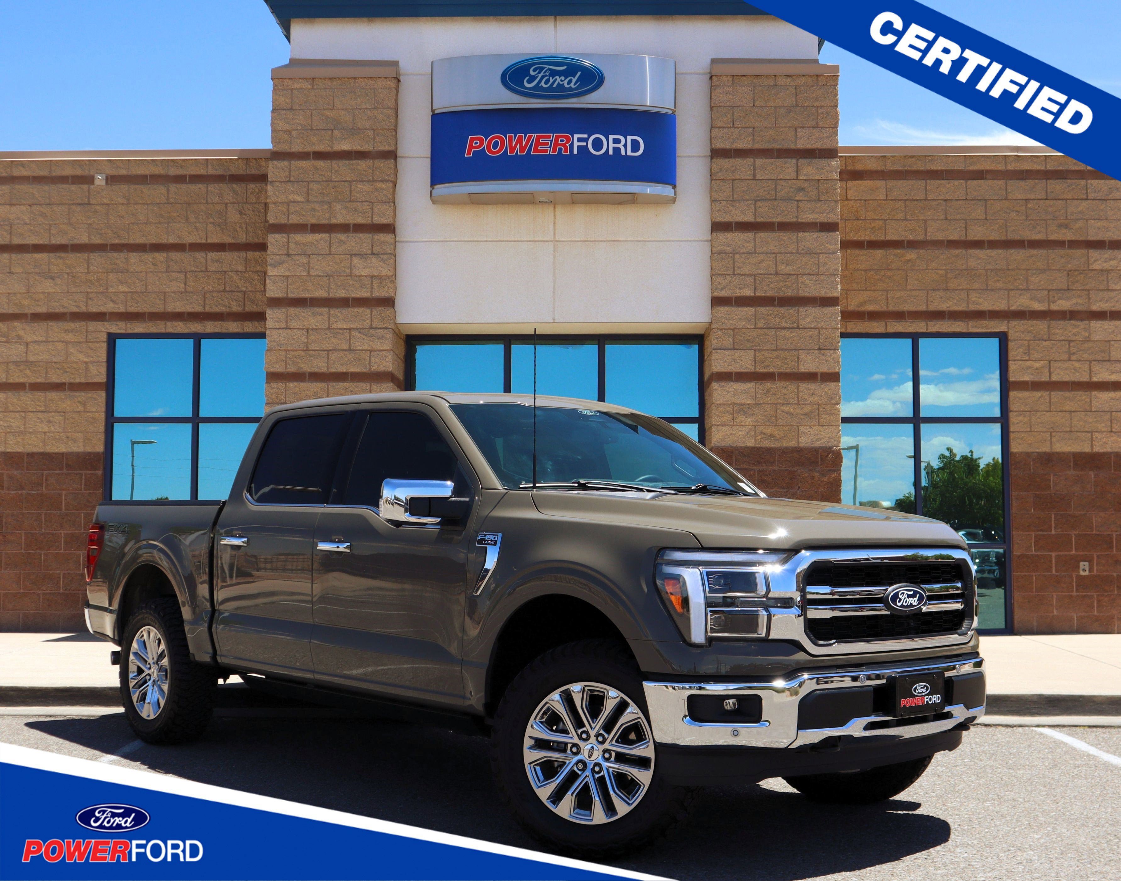 Certified 2025 Ford F150 Lariat w/ Equipment Group 501A Mid