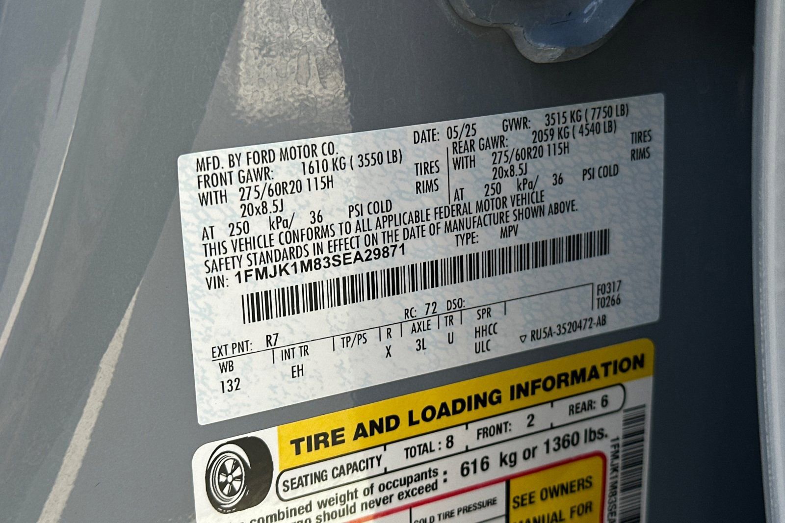 Certified 2025 Ford Expedition Max Platinum AWD/4WD image 30