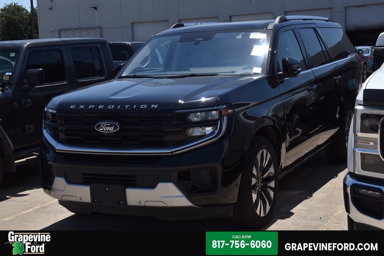 Certified 2025 Ford Expedition Max Platinum w/ Driver's Package