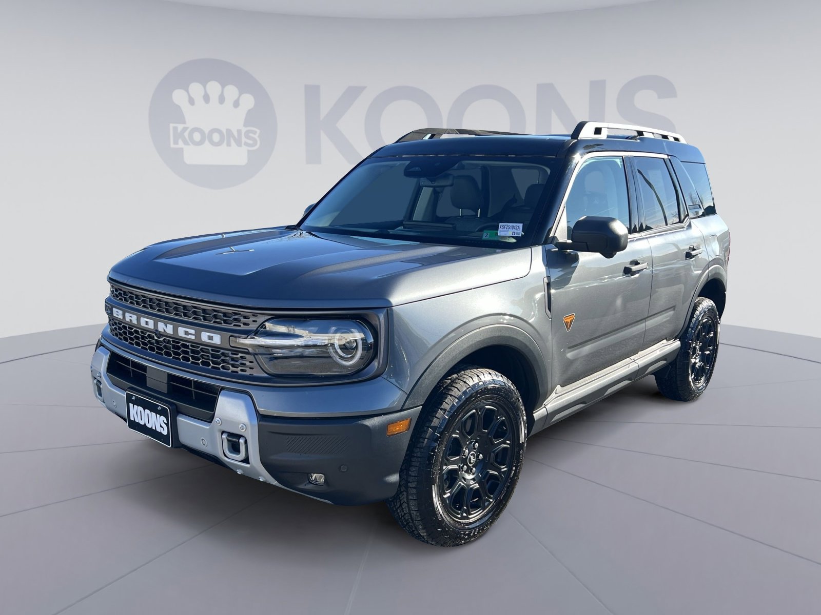 Certified 2025 Ford Bronco Sport Badlands w/ Badlands Tech Package image 1