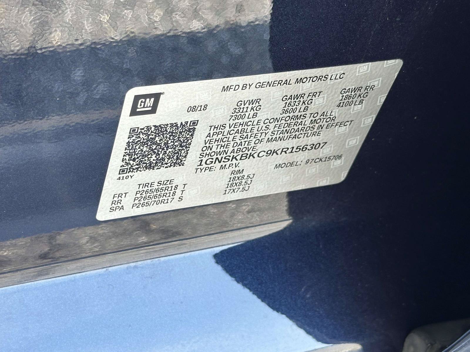 Used 2019 Chevrolet Tahoe LT AWD/4WD image 25