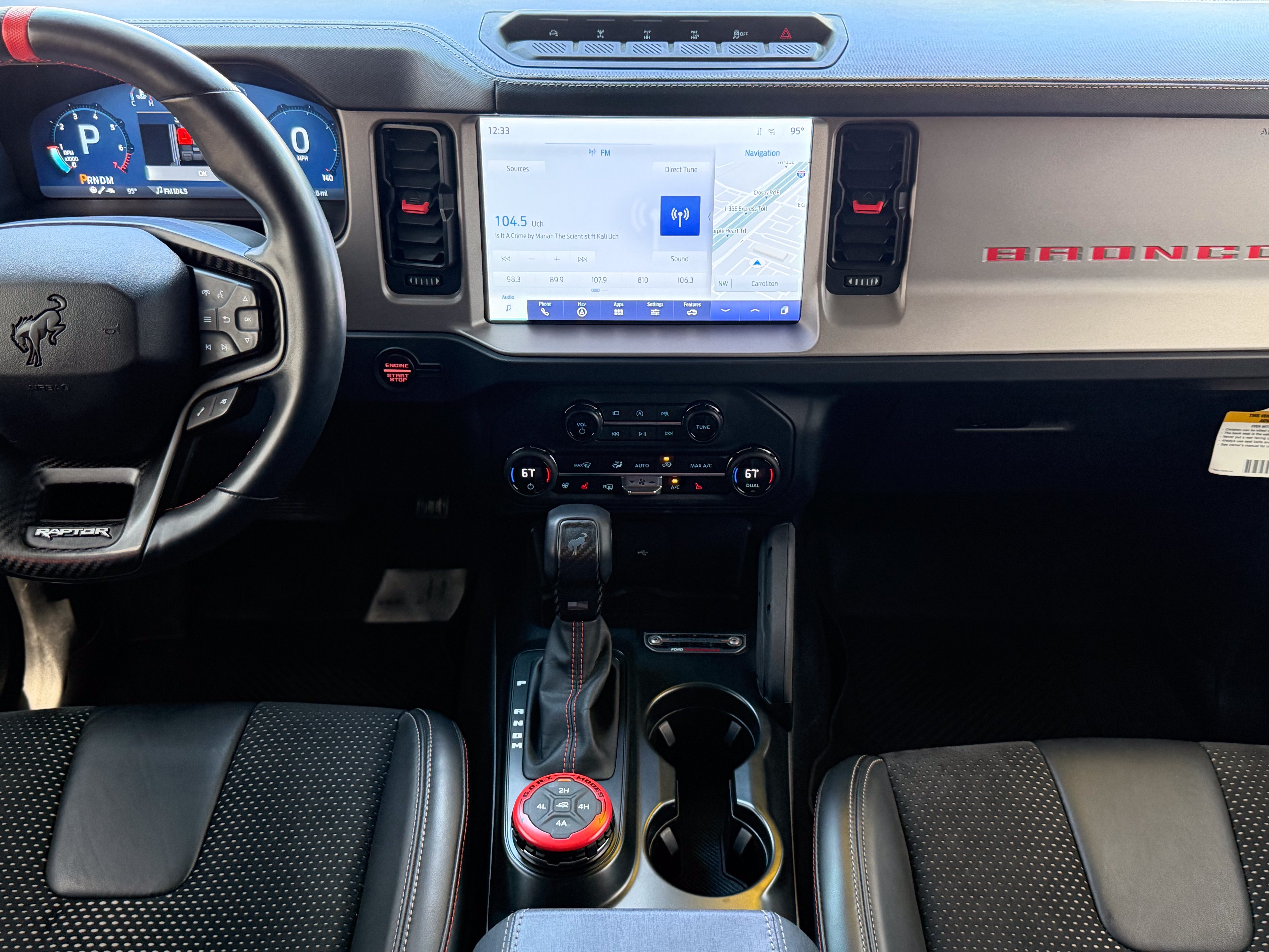 Certified 2024 Ford Bronco Raptor w/ Interior Carbon Fiber Pack 6 AWD/4WD image 15