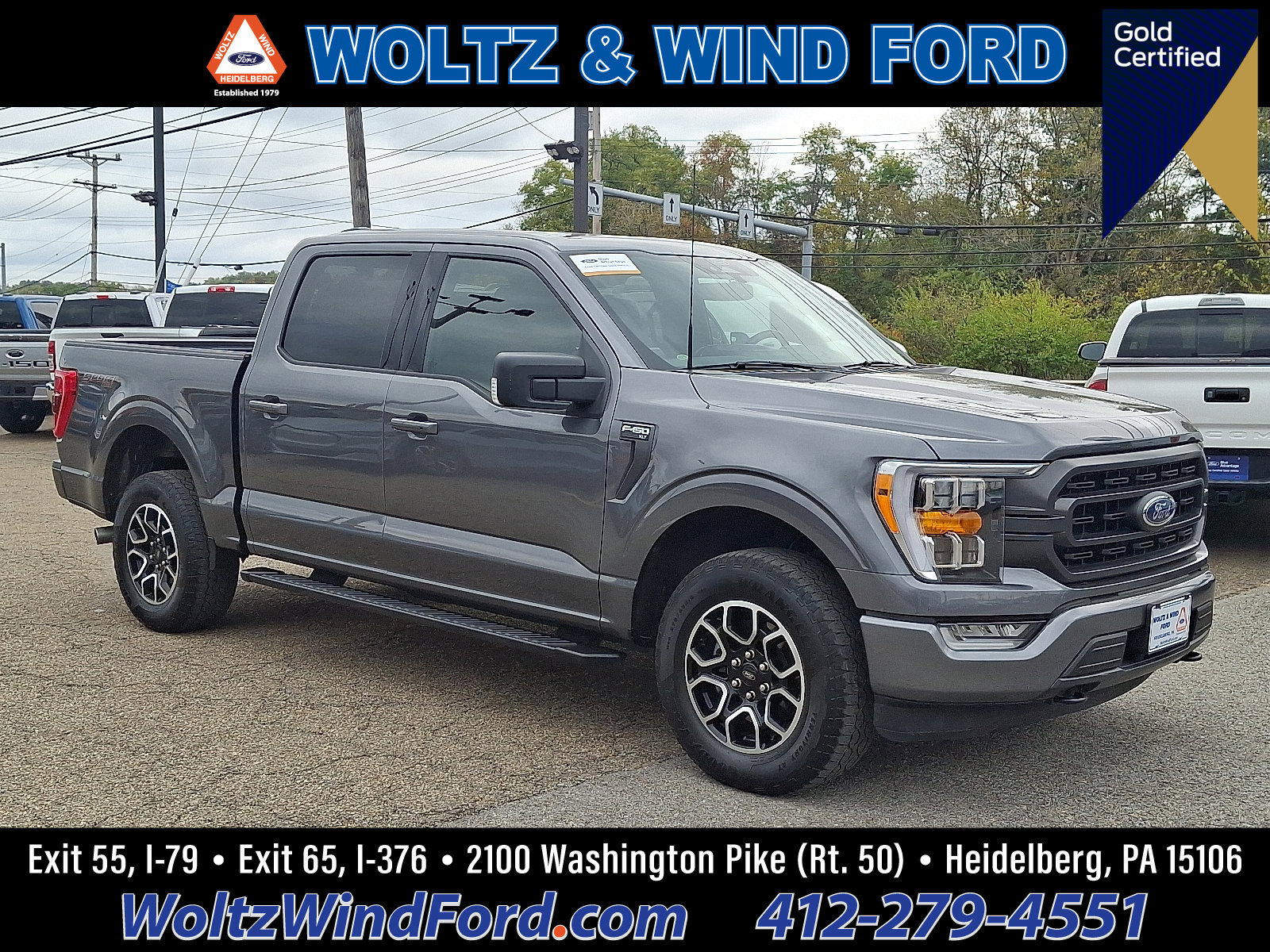 Certified 2022 Ford F150 XLT w/ Equipment Group 302A High