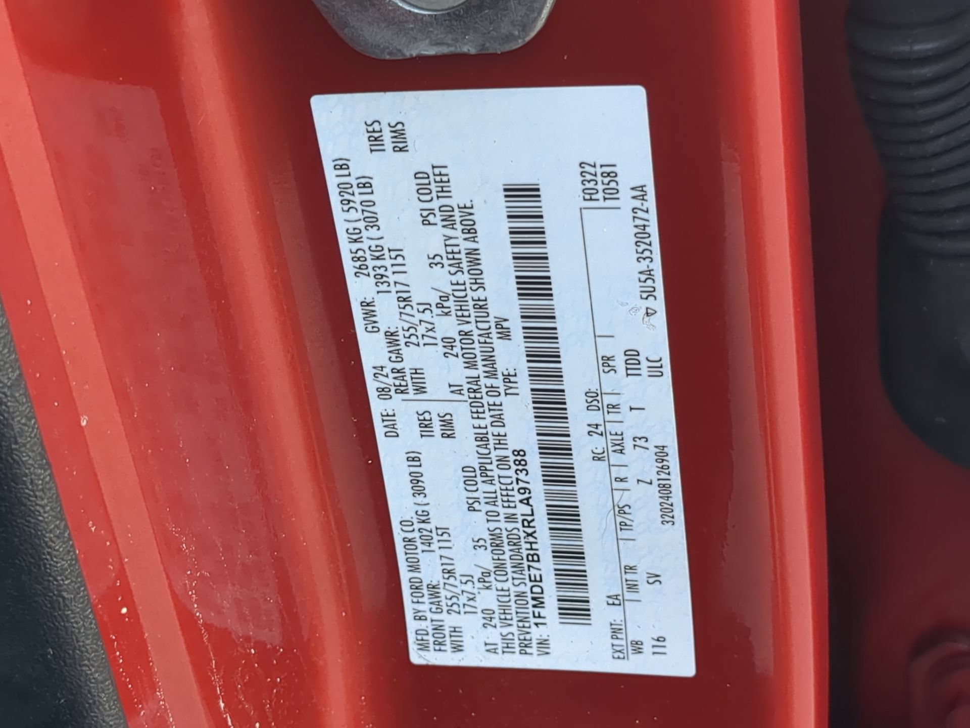 Certified 2024 Ford Bronco Big Bend AWD/4WD image 74