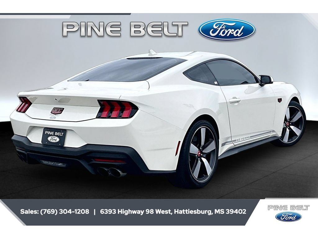 Certified 2025 Ford Mustang GT Premium w/ 60th Anniversary Package RWD image 11