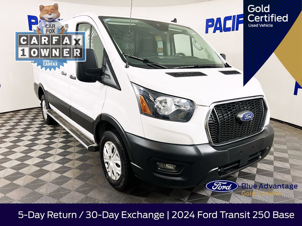 Certified 2024 Ford Transit 250 Low Roof w/ Exterior Upgrade Package image 1