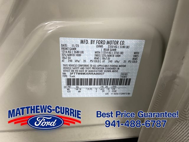 Certified 2024 Ford Maverick Lariat FWD image 28