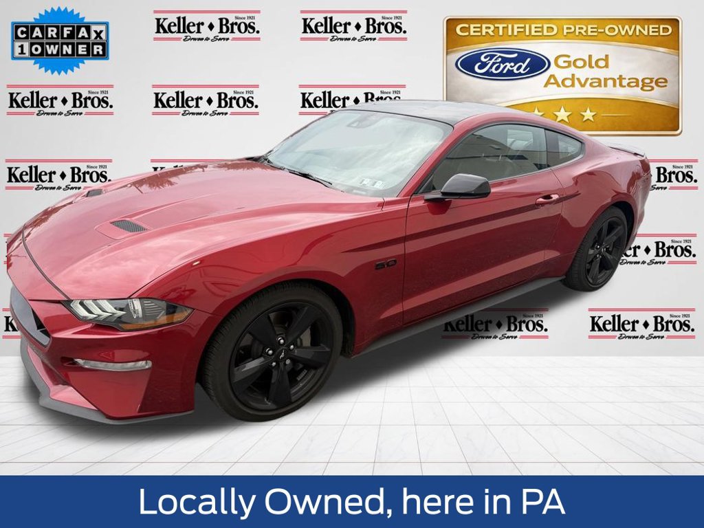 Certified 2021 Ford Mustang GT Premium w/ Carbon Sport Interior Package RWD image 2