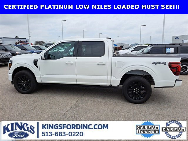 Certified 2024 Ford F150 Platinum w/ Equipment Group 702A High image 2