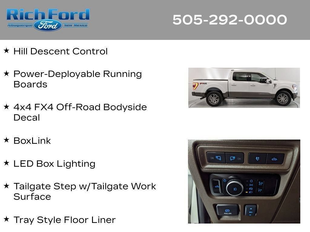 Certified 2023 Ford F150 King Ranch w/ Equipment Group 601A High AWD/4WD image 61