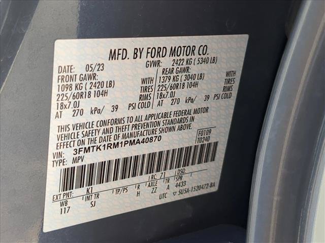 Certified 2023 Ford Mustang Mach-E Select RWD image 24