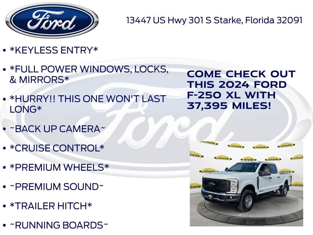 Certified 2024 Ford F250 XL w/ XL Off-Road Package AWD/4WD image 12