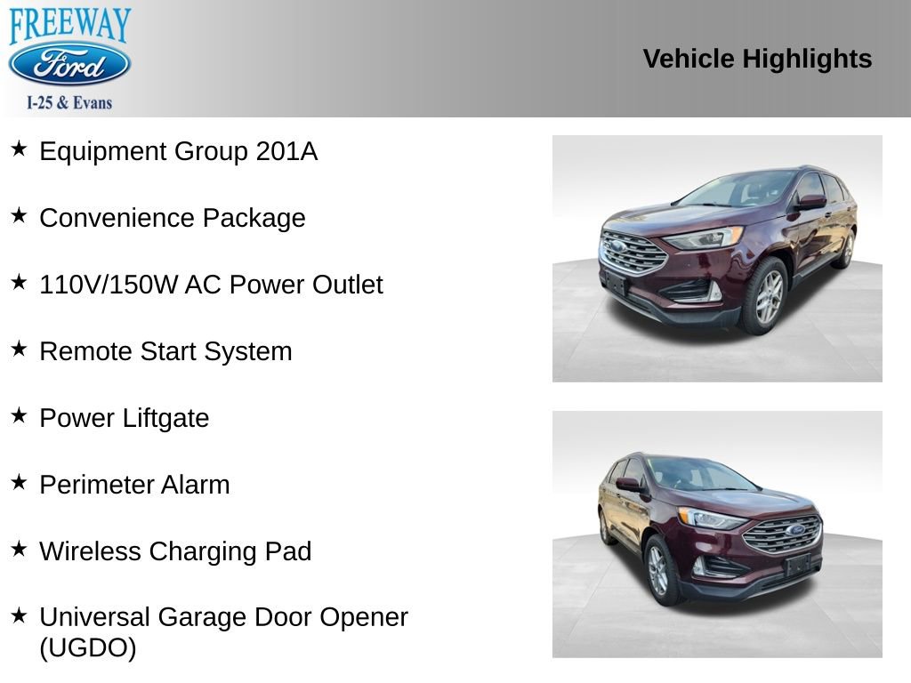 Certified 2021 Ford Edge SEL w/ Convenience Package image 4