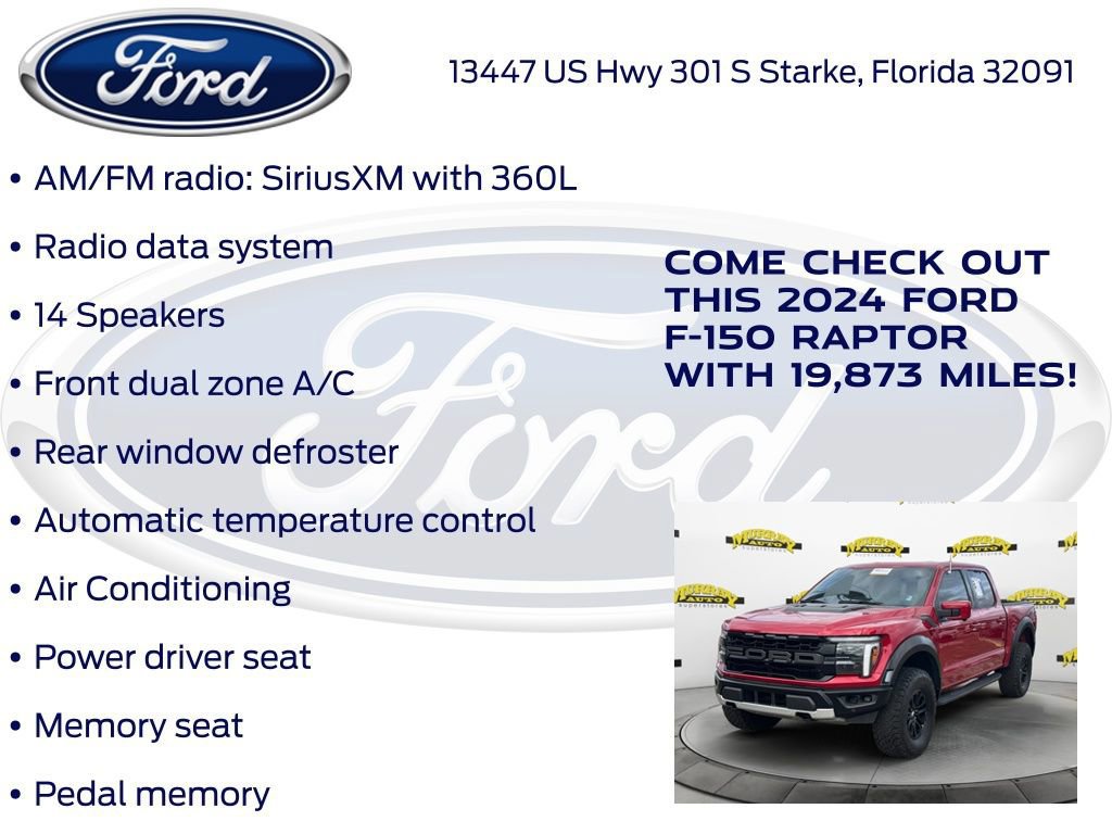 Certified 2024 Ford F150 Raptor image 22