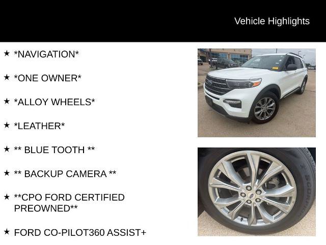 Certified 2022 Ford Explorer XLT w/ Equipment Group 202A RWD image 4