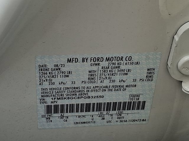 Certified 2023 Ford Explorer ST w/ Equipment Group 401A AWD/4WD image 32