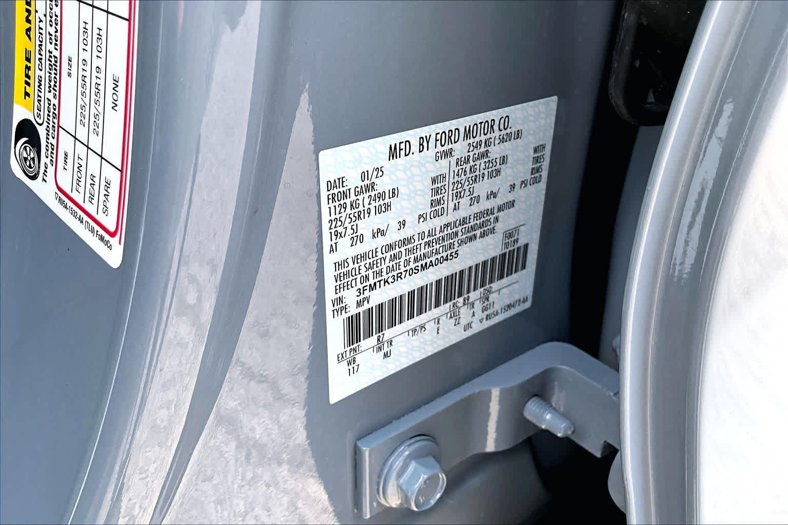 Certified 2025 Ford Mustang Mach-E Premium w/ Sport Appearance Package RWD image 33
