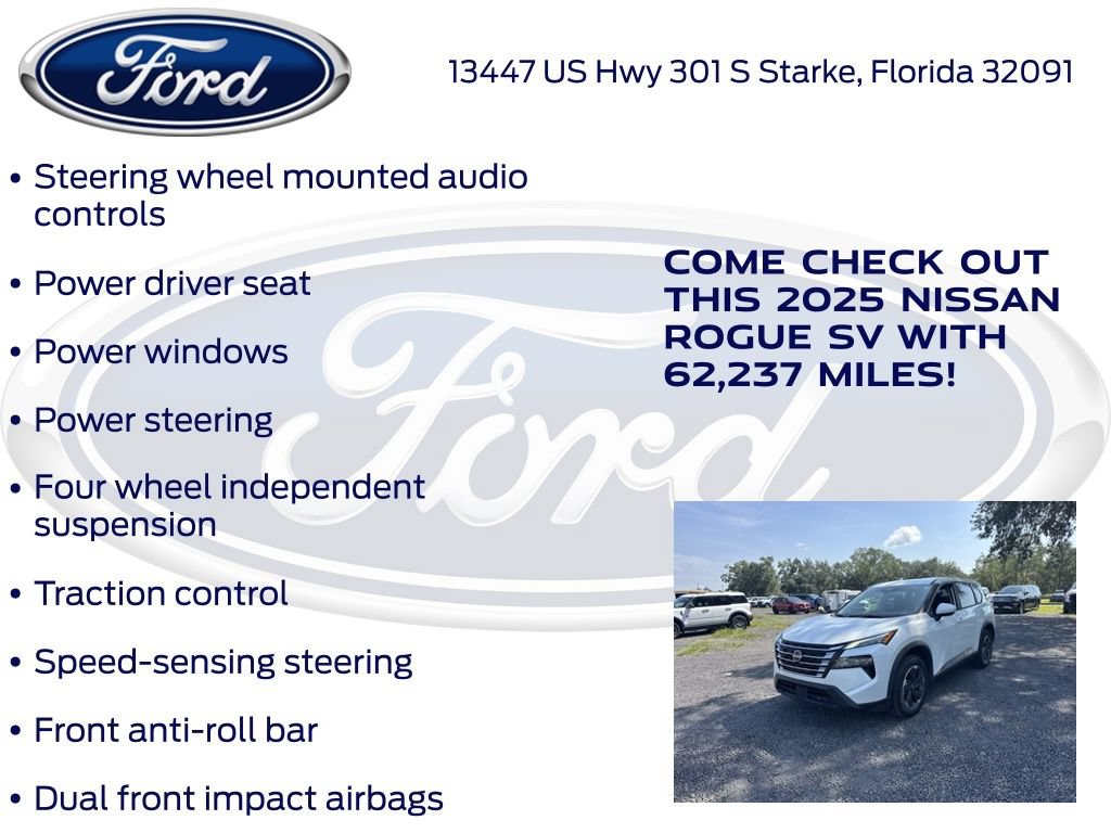 Used 2025 Nissan Rogue SV AWD/4WD image 20