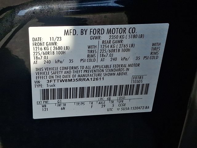Certified 2024 Ford Maverick Lariat FWD image 27