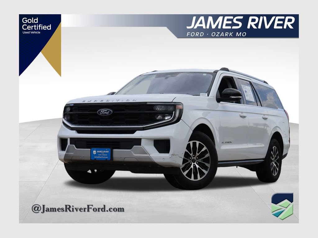 Certified 2025 Ford Expedition Max Platinum