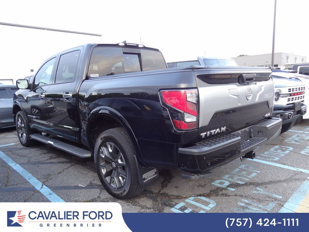 Used 2023 Nissan Titan Platinum Reserve w/ Moonroof Package AWD/4WD image 3