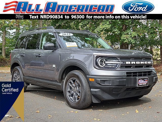 Certified 2022 Ford Bronco Sport Big Bend