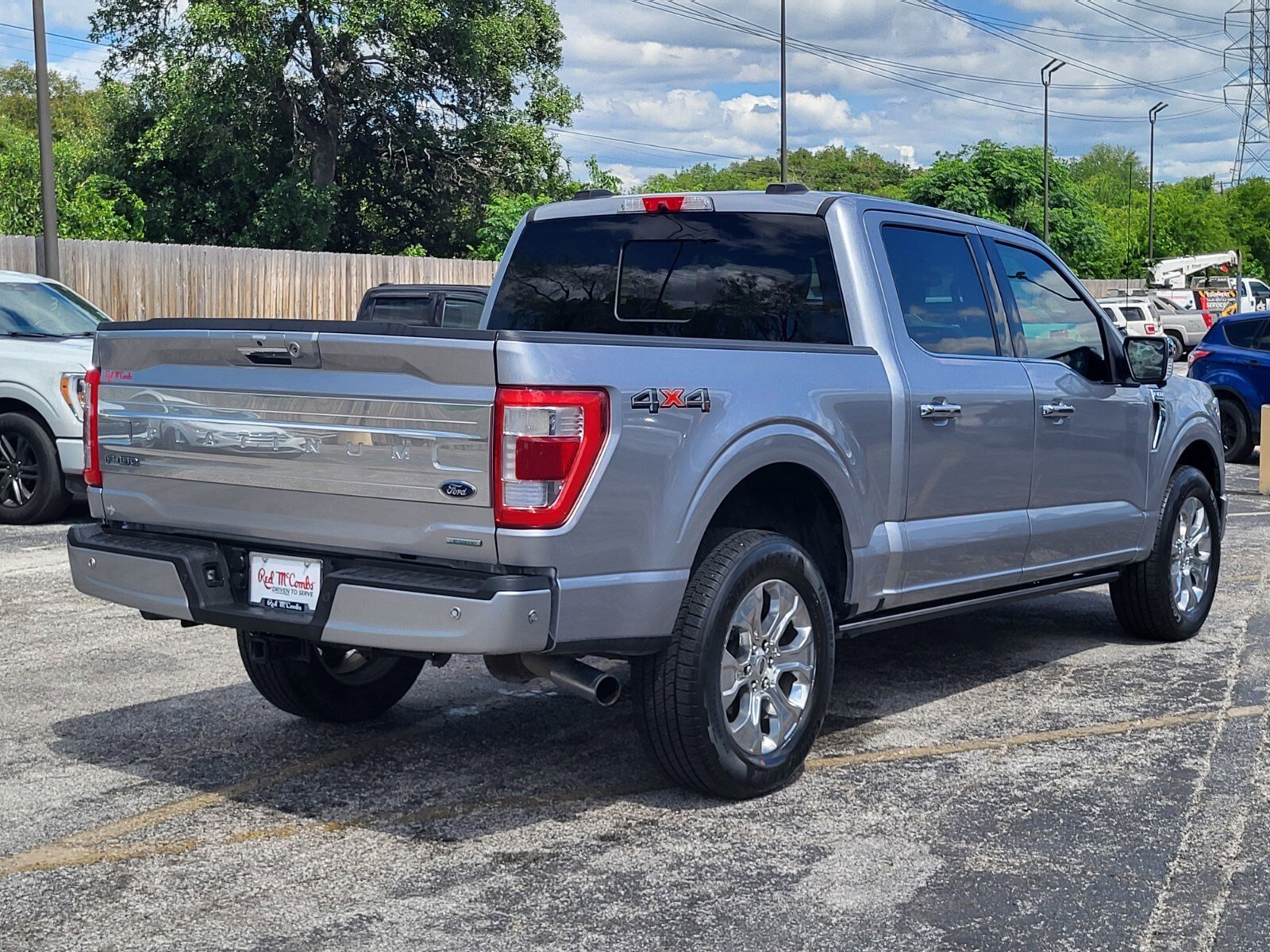 Certified 2021 Ford F150 Platinum w/ Equipment Group 701A High AWD/4WD image 4