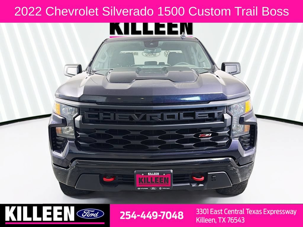 Used 2022 Chevrolet Silverado 1500 Custom Trail Boss AWD/4WD image 2