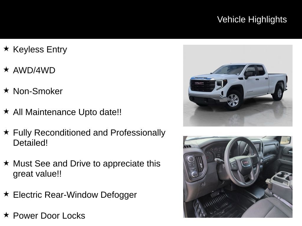 Used 2023 GMC Sierra 1500 Pro w/ Pro Value Package image 31