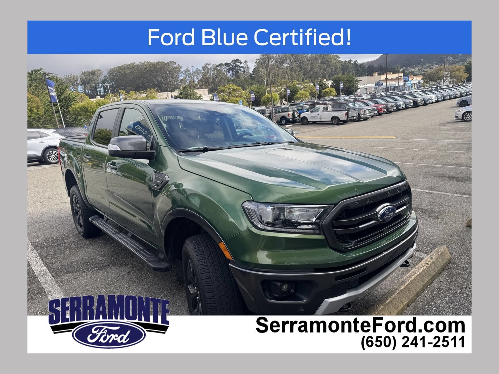 Certified 2023 Ford Ranger Lariat w/ Equipment Group 501A High AWD/4WD image 1