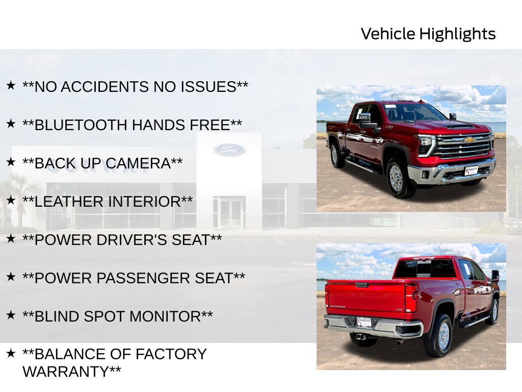 Used 2024 Chevrolet Silverado 2500 LTZ w/ LTZ Premium Package AWD/4WD image 6