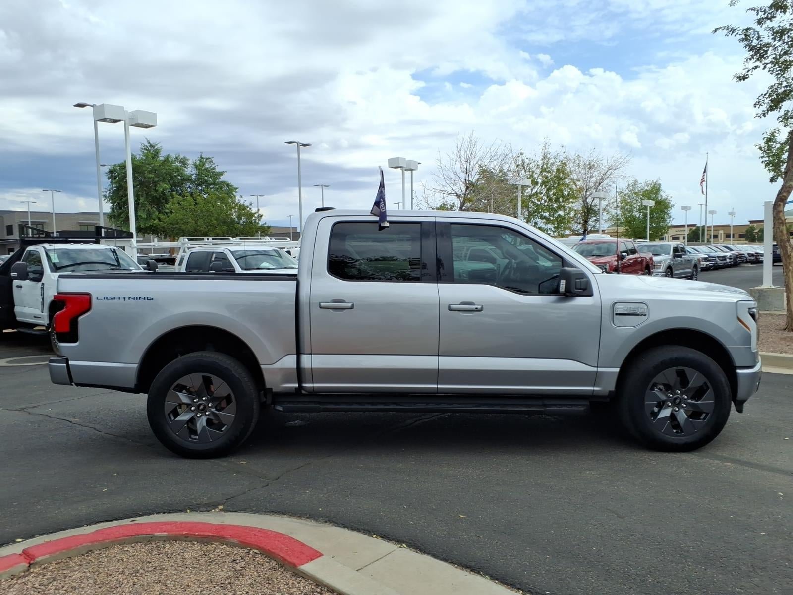 Certified 2023 Ford F150 Lightning XLT w/ Equipment Group 312A High AWD/4WD image 3