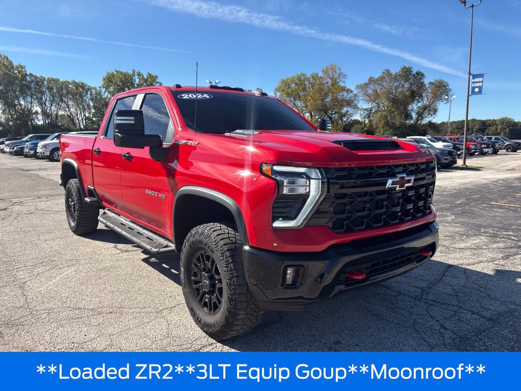 Used 2024 Chevrolet Silverado 2500 ZR2 w/ Snow Plow Prep/Camper Package AWD/4WD image 8